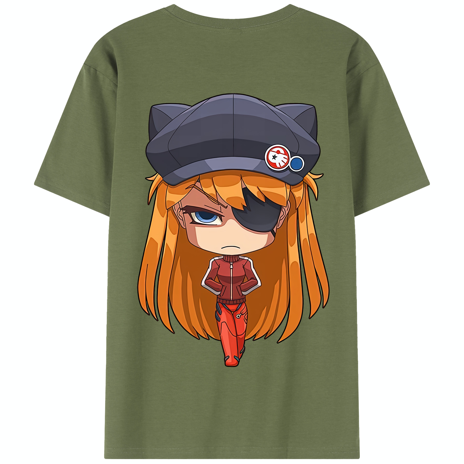 （画像用） EVA 新世紀エヴァンゲリオン 綿100％半袖Tシャツ（背面プリント）